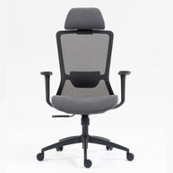 Silla SIT ejecutiva de oficina 300 lb, en color negro o gris nylon, poliéster, transpirable, tela  | SIT-8322H-BK | SIT-8322H-GR