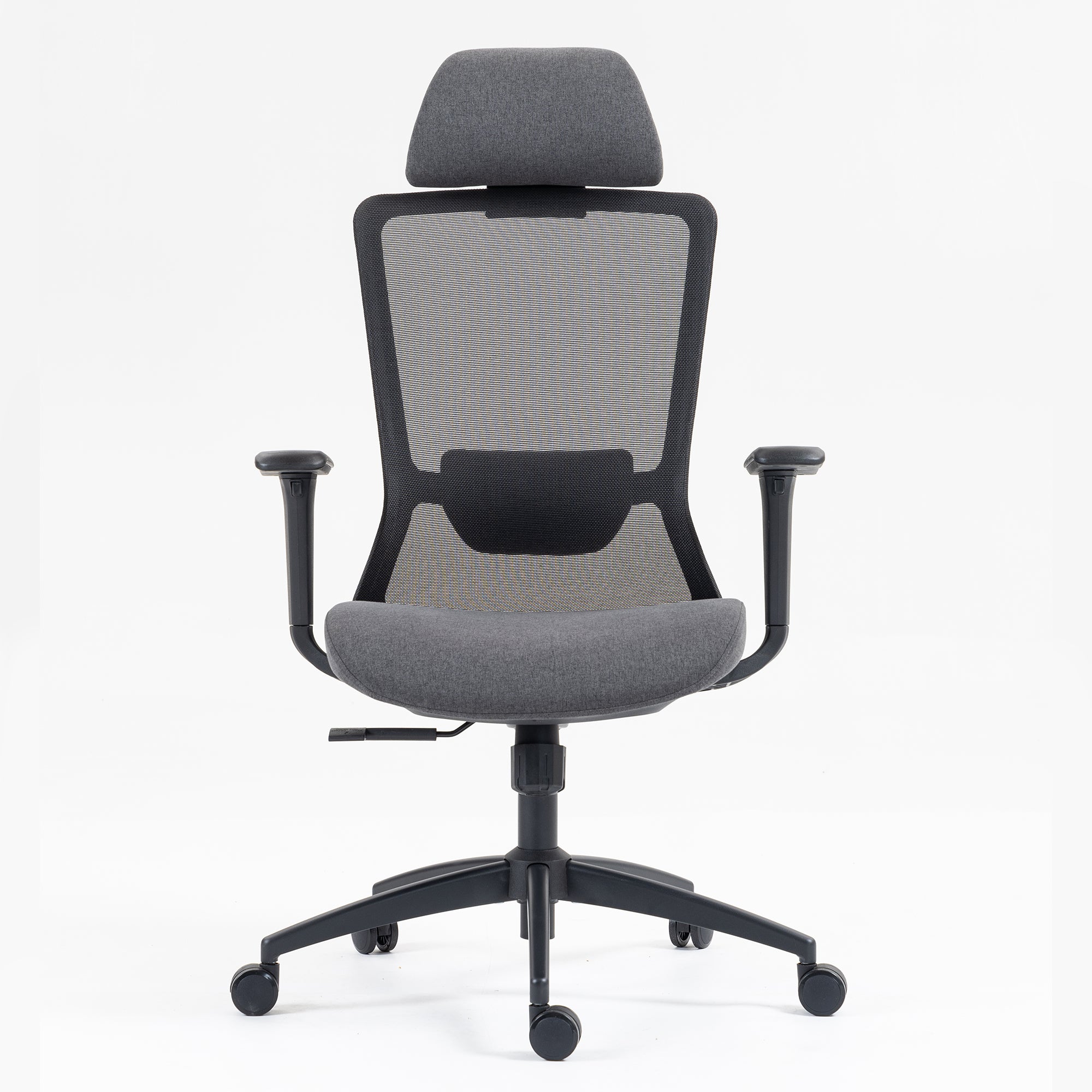 Silla SIT ejecutiva de oficina 300 lb, en color negro o gris nylon, poliéster, transpirable, tela  | SIT-8322H-BK | SIT-8322H-GR