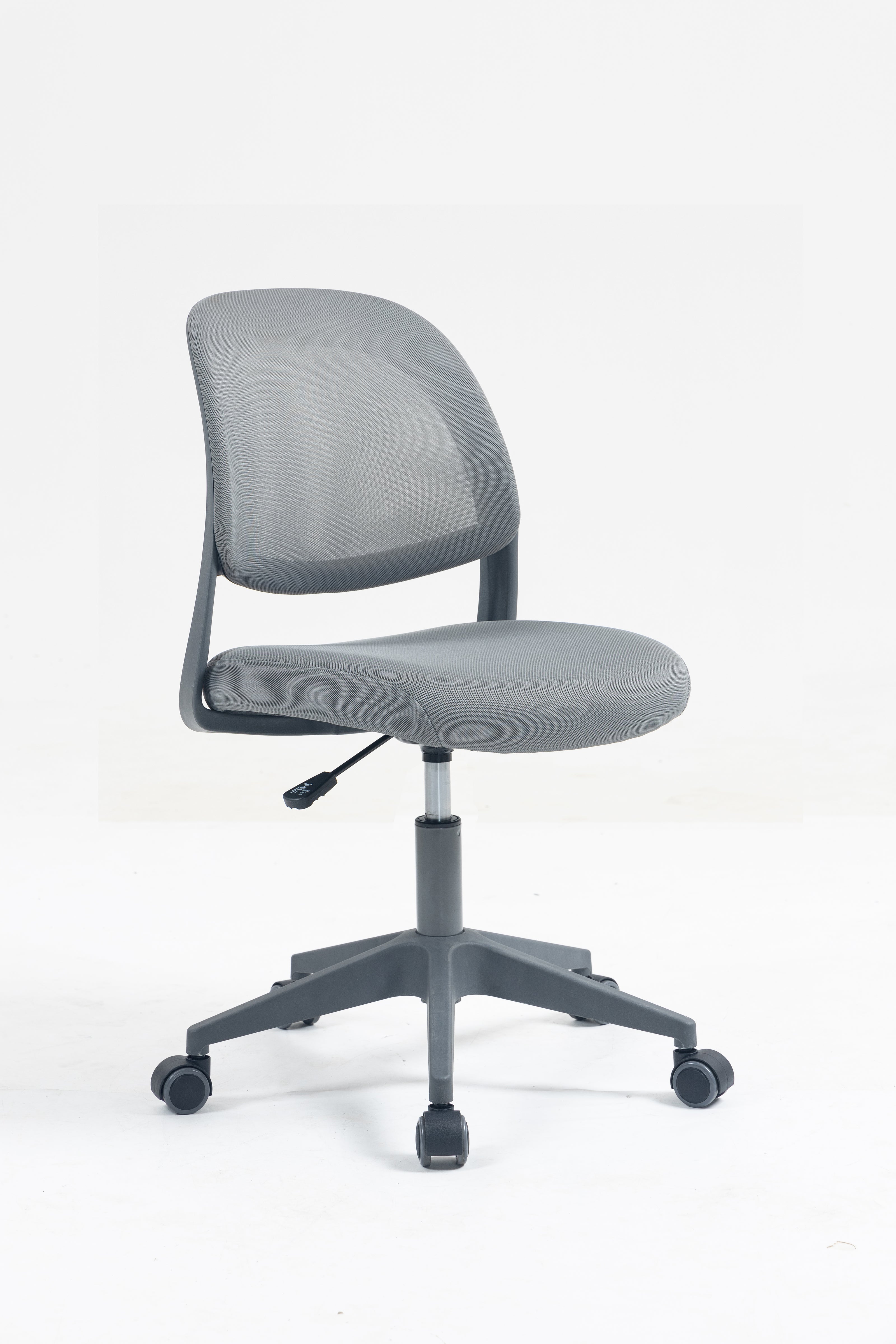 Silla de malla Sit con respaldo medio, control de altura neumático, base de nylon, color negro y gris SIT-SEC35BK / SIT-SEC35GR