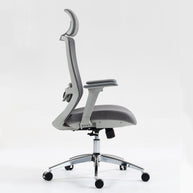 Silla SIT ejecutiva de oficina 300 lb, en color negro o gris nylon, poliéster, transpirable, tela  | SIT-8322H-BK | SIT-8322H-GR