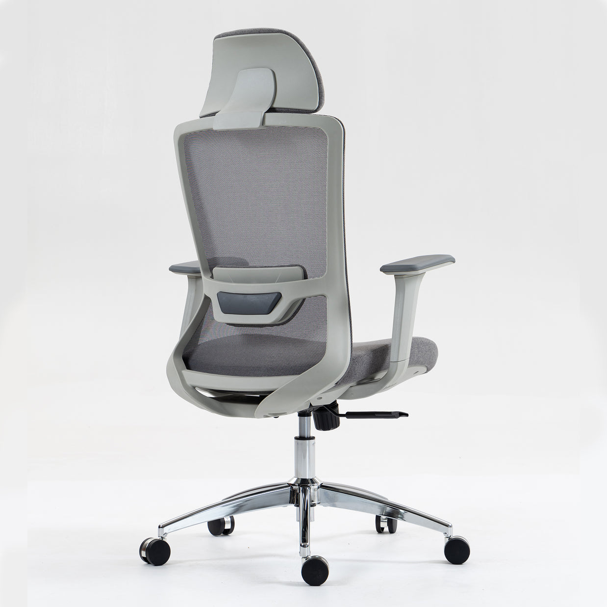 Silla SIT ejecutiva de oficina 300 lb, en color negro o gris nylon, poliéster, transpirable, tela  | SIT-8322H-BK | SIT-8322H-GR