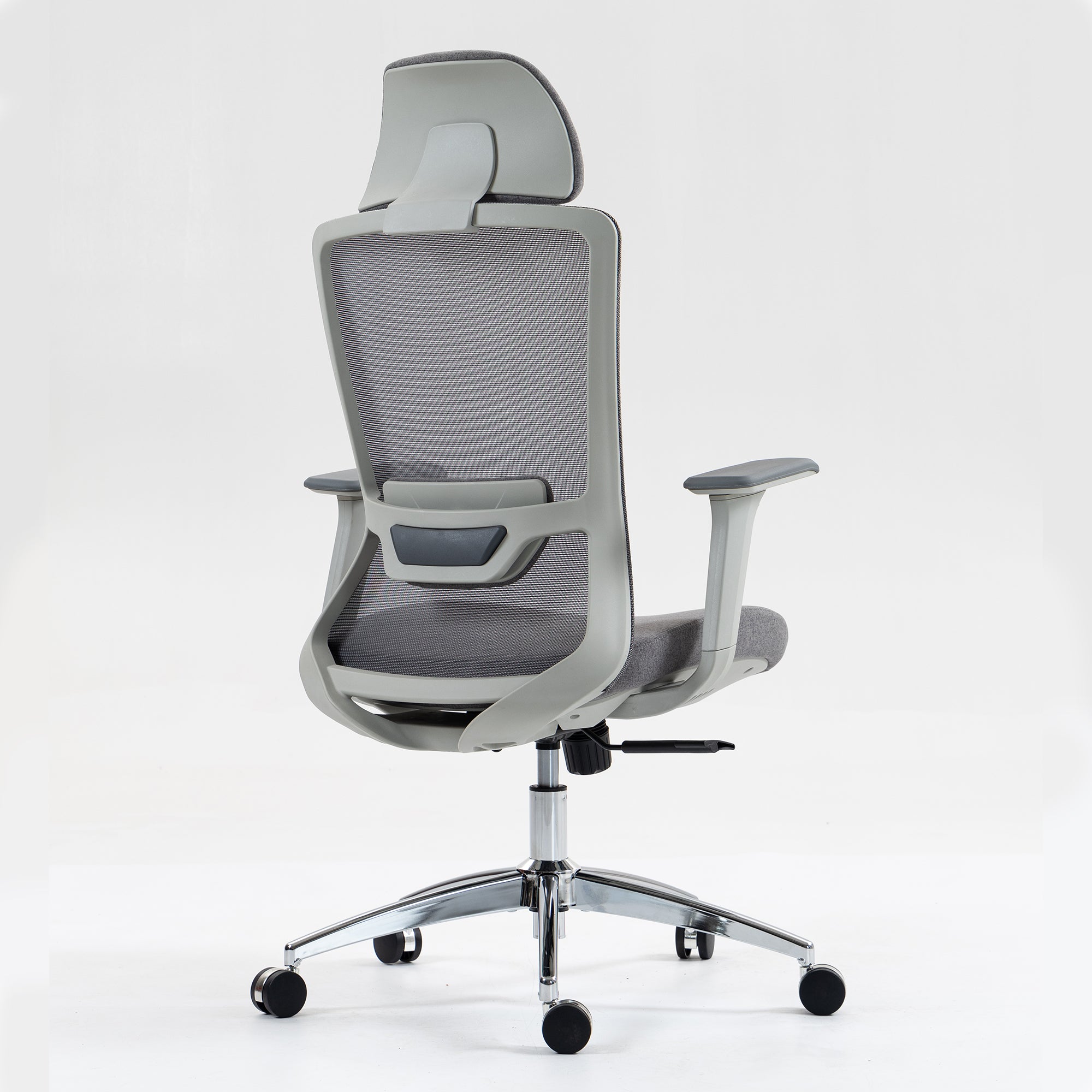 Silla SIT ejecutiva de oficina 300 lb, en color negro o gris nylon, poliéster, transpirable, tela  | SIT-8322H-BK | SIT-8322H-GR