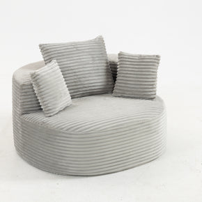 Sofá SIT Lumina individual foam de alta densidad color beige, gris, gris claro / 110 x 103 x 62.5 cm / SIT-LUMINA