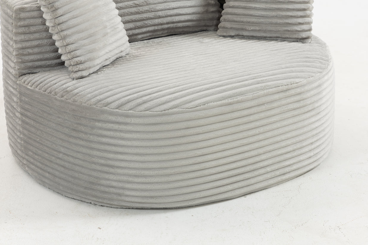 Sofá SIT Lumina individual foam de alta densidad color beige, gris, gris claro / 110 x 103 x 62.5 cm / SIT-LUMINA