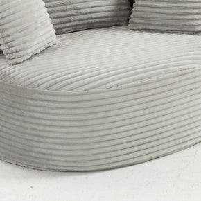 Sofá SIT Lumina individual foam de alta densidad color beige, gris, gris claro / 110 x 103 x 62.5 cm / SIT-LUMINA