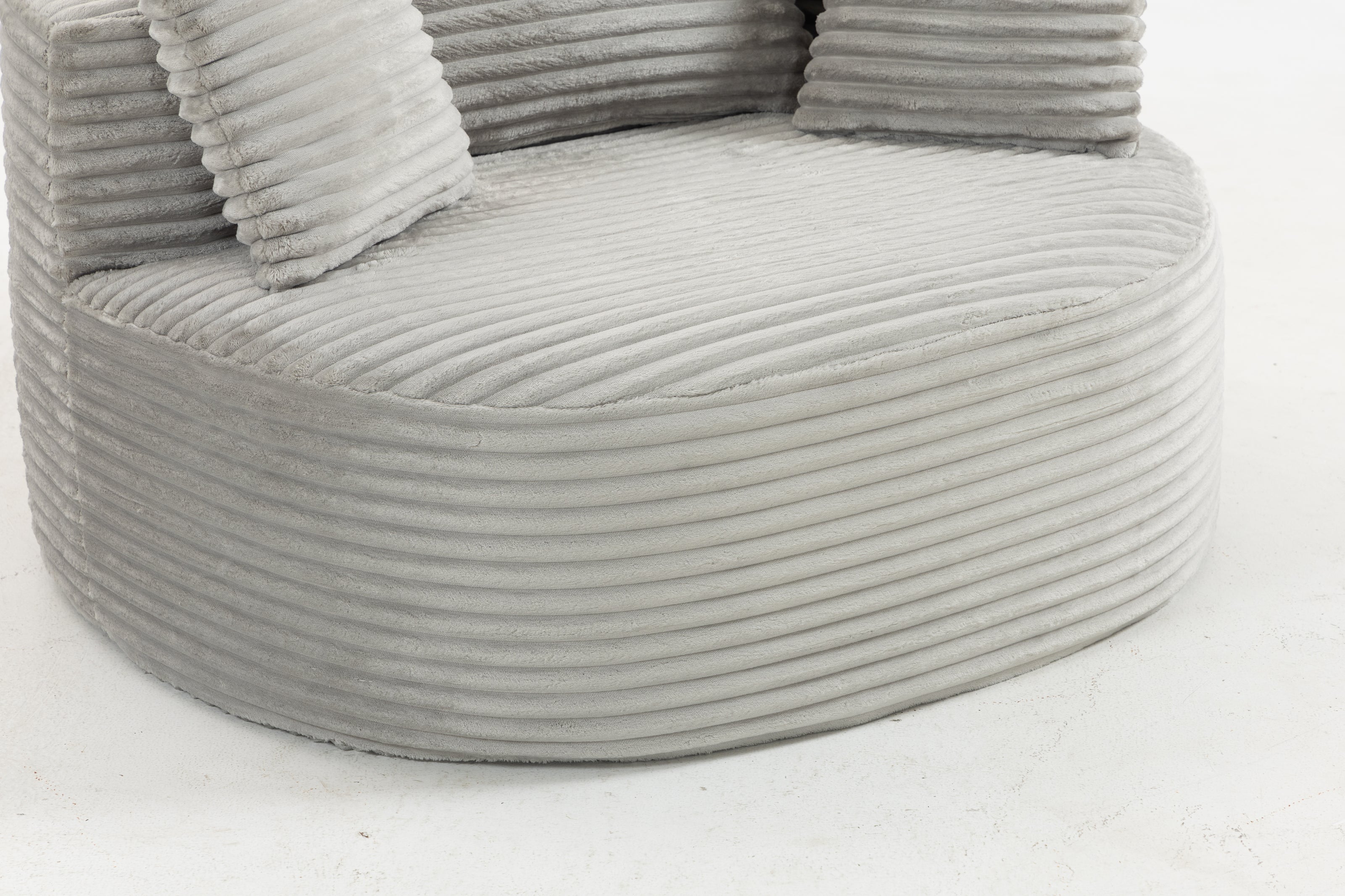 Sofá SIT Lumina individual foam de alta densidad color beige, gris, gris claro / 110 x 103 x 62.5 cm / SIT-LUMINA