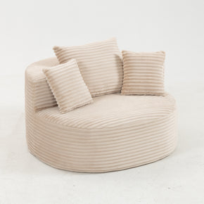 Sofá SIT Lumina individual foam de alta densidad color beige, gris, gris claro / 110 x 103 x 62.5 cm / SIT-LUMINA