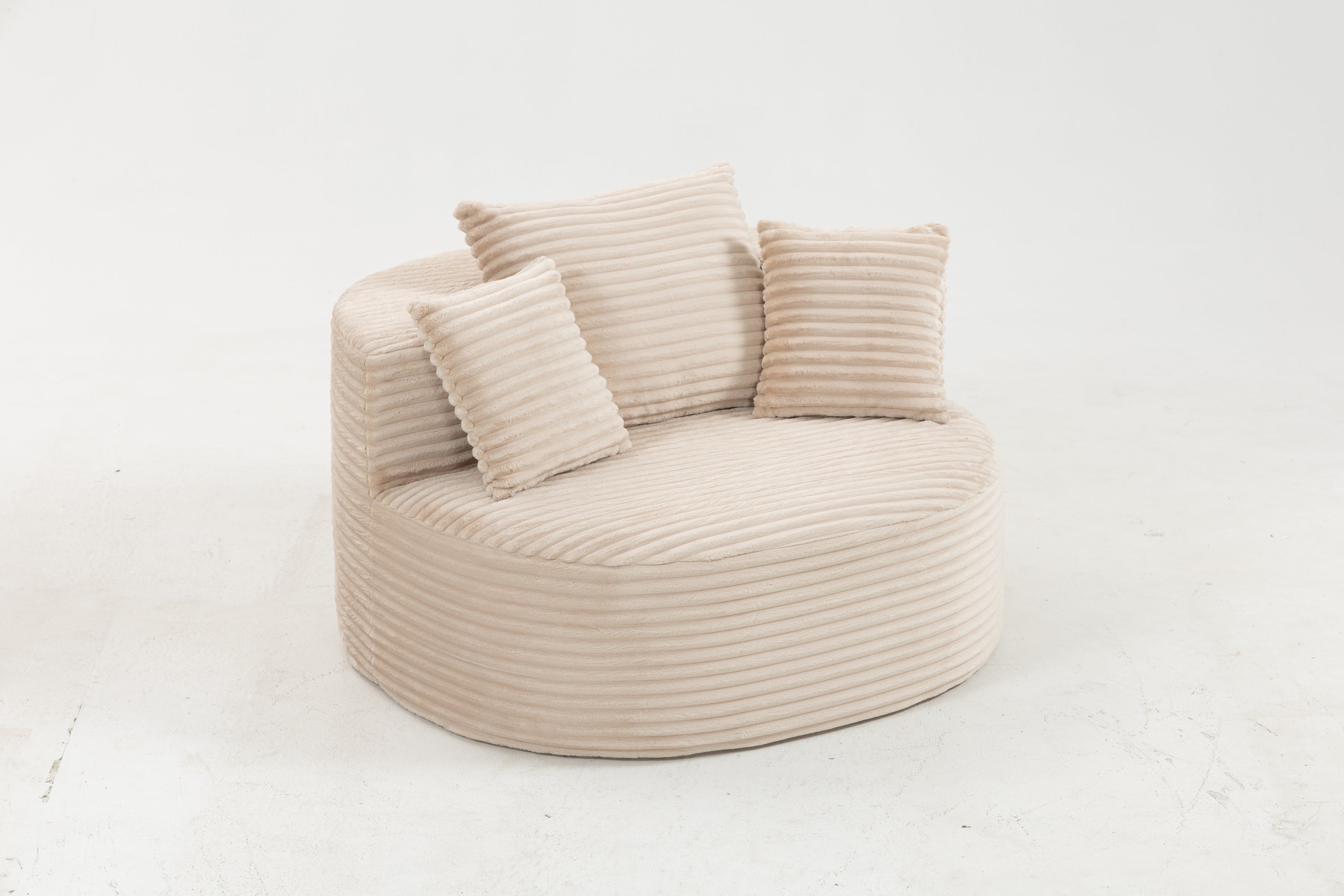 Sofá SIT Lumina individual foam de alta densidad color beige, gris, gris claro / 110 x 103 x 62.5 cm / SIT-LUMINA