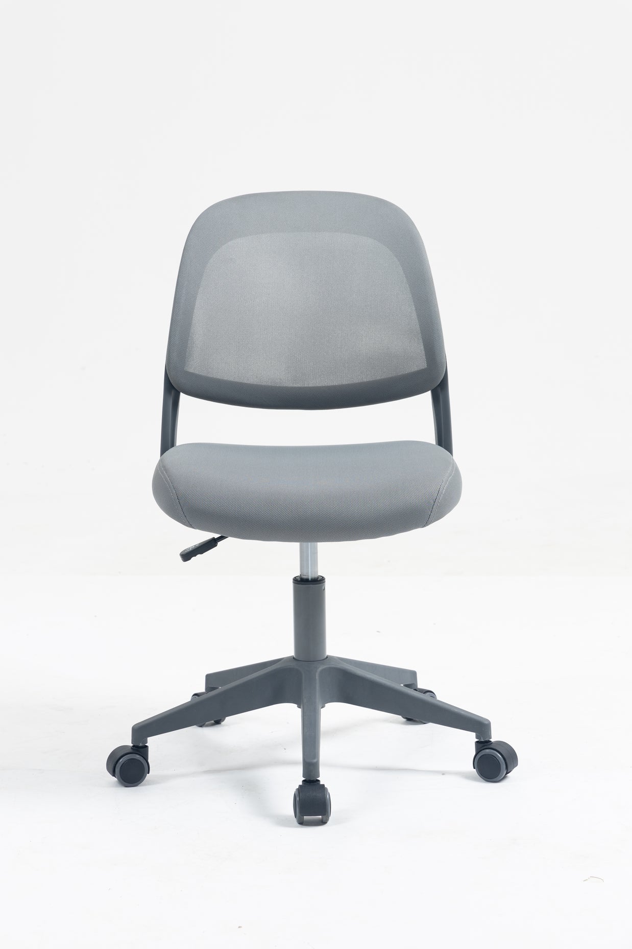 Silla de malla Sit con respaldo medio, control de altura neumático, base de nylon, color negro y gris SIT-SEC35BK / SIT-SEC35GR