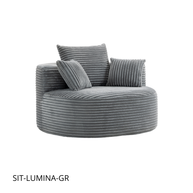 Sofá SIT Lumina individual foam de alta densidad color beige, gris, gris claro / 110 x 103 x 62.5 cm / SIT-LUMINA