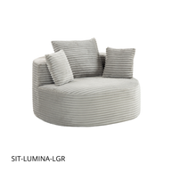 Sofá SIT Lumina individual foam de alta densidad color beige, gris, gris claro / 110 x 103 x 62.5 cm / SIT-LUMINA
