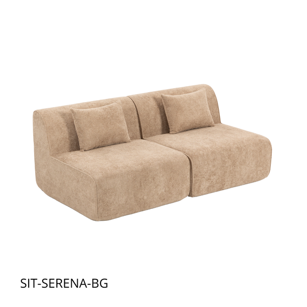 Sofá SIT Serena foam de alta densidad color beige o verde / medida 101 x 92 x 71/77 cm / SIT-SERENA