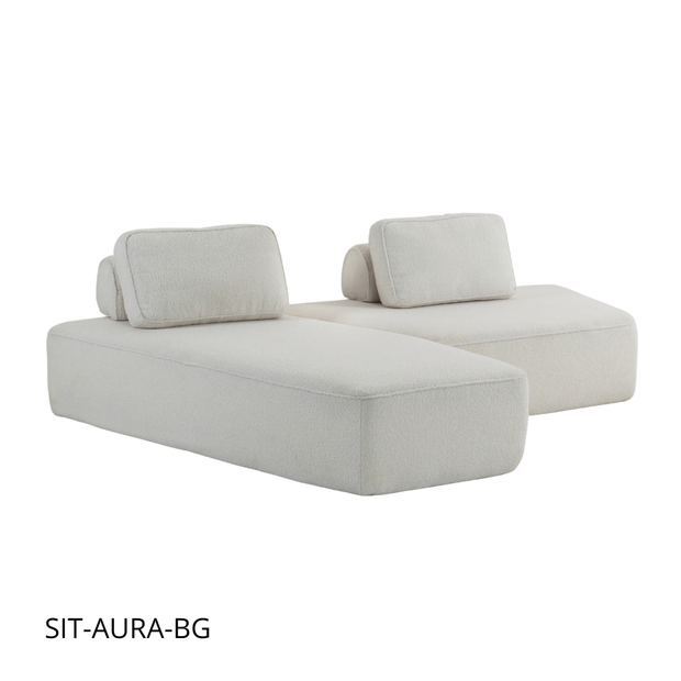 Sofá AURA comprimido con posibilidad de combinaciones, fabricado con espuma de alta densidad SIT-AURA