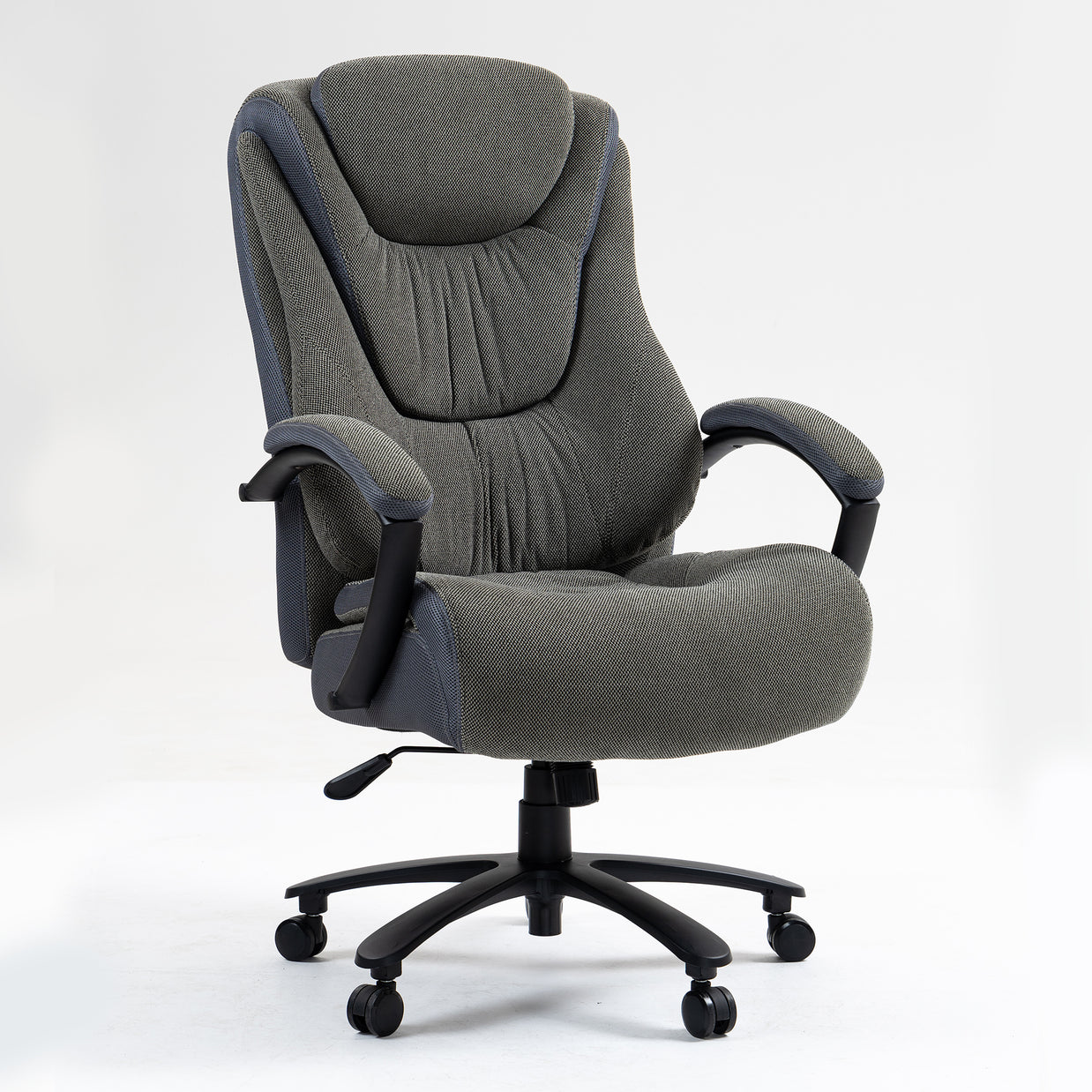 Silla SIT ejecutiva gris o negro, poliéster transpirable, nylon, clase 4 300 lb ajustable | SIT-9373H-FABRIC | SIT-9373H-PU