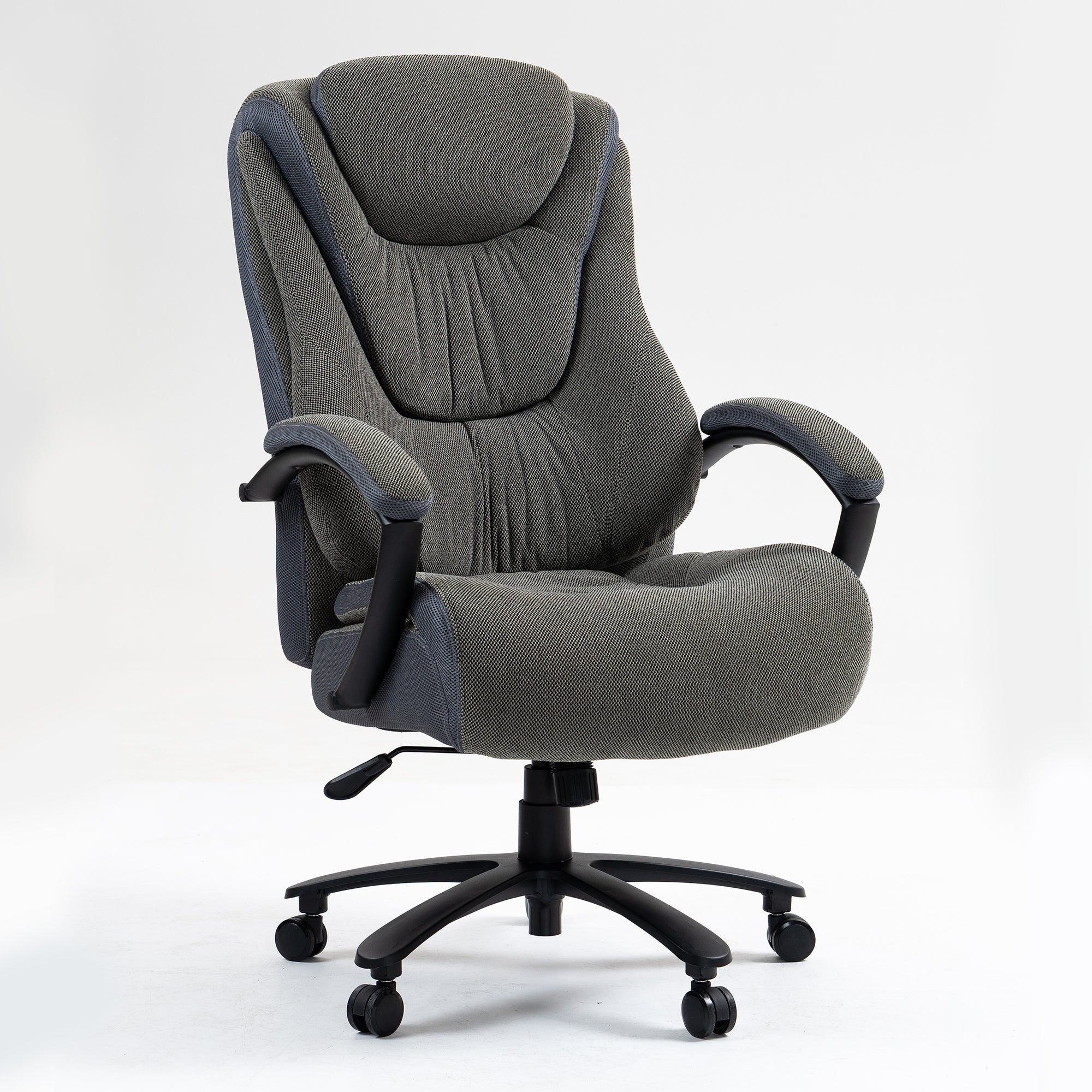 Silla SIT ejecutiva gris o negro, poliéster transpirable, nylon, clase 4 300 lb ajustable | SIT-9373H-FABRIC | SIT-9373H-PU