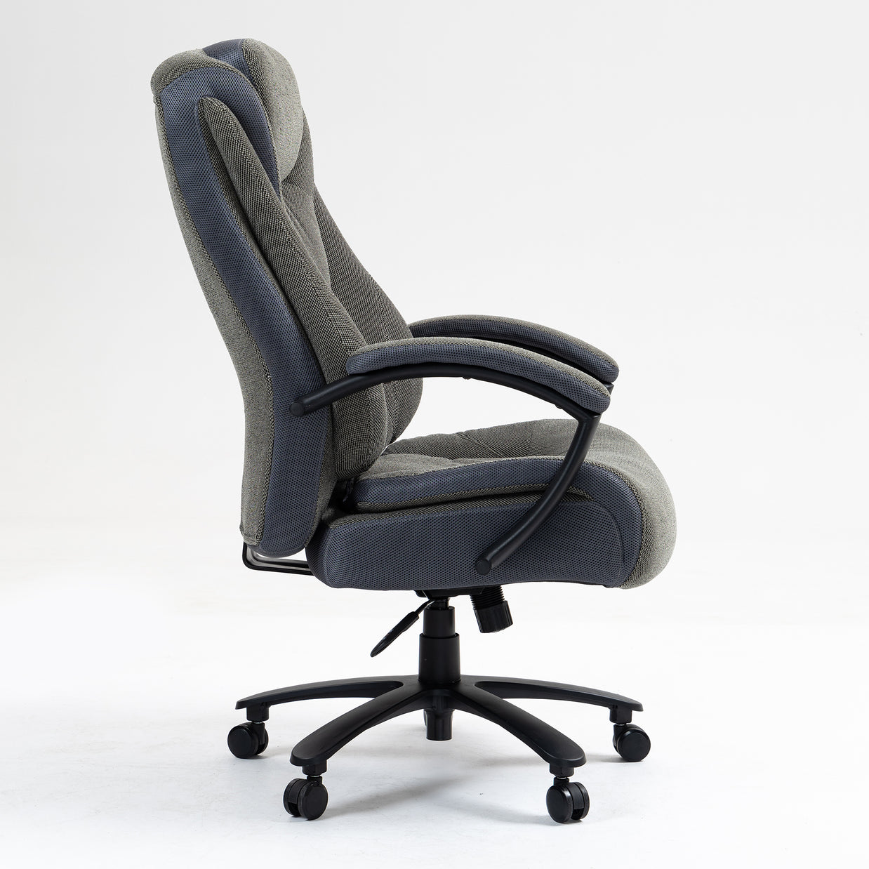 Silla SIT ejecutiva gris o negro, poliéster transpirable, nylon, clase 4 300 lb ajustable | SIT-9373H-FABRIC | SIT-9373H-PU
