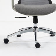 Silla SIT ejecutiva de oficina 300 lb, en color negro o gris nylon, poliéster, transpirable, tela  | SIT-8322H-BK | SIT-8322H-GR