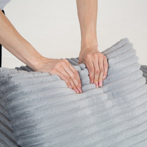 Sofá SIT Ondara foam de alta densidad color beige, gris oscuro, gris claro, verde / medida 265 x 115 x 62.5 cm / SIT-ONDARA