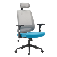 Silla SIT Ejecutiva, respaldo alto, ajustable, base cromada. Color Negro. Peso: 250Lbs. SIT-M315