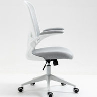 Silla SIT Ejecutiva, respaldar medio, superficie de nylon, reposabrazos ajustables. Color Negro y Gris. Peso: 200Lbs. SIT-M250