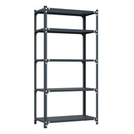 Estante iOffice de Almacenamiento, Acero, Color Gris, 200 kg por Soporte. 200x100x50cm. IOFF-RS5H.