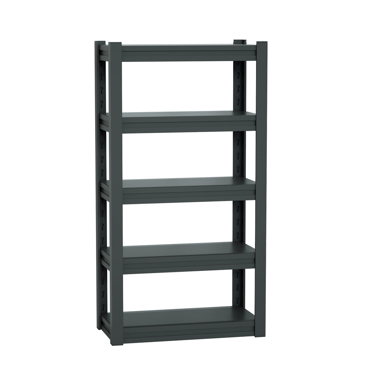 Estante iOffice de Almacenamiento, Acero, Color Negro 150 kg por Soporte. 183x100x50cm. IOFF-SR5B