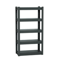 Estante iOffice de Almacenamiento, Acero, Color Negro 150 kg por Soporte. 183x100x50cm. IOFF-SR5B