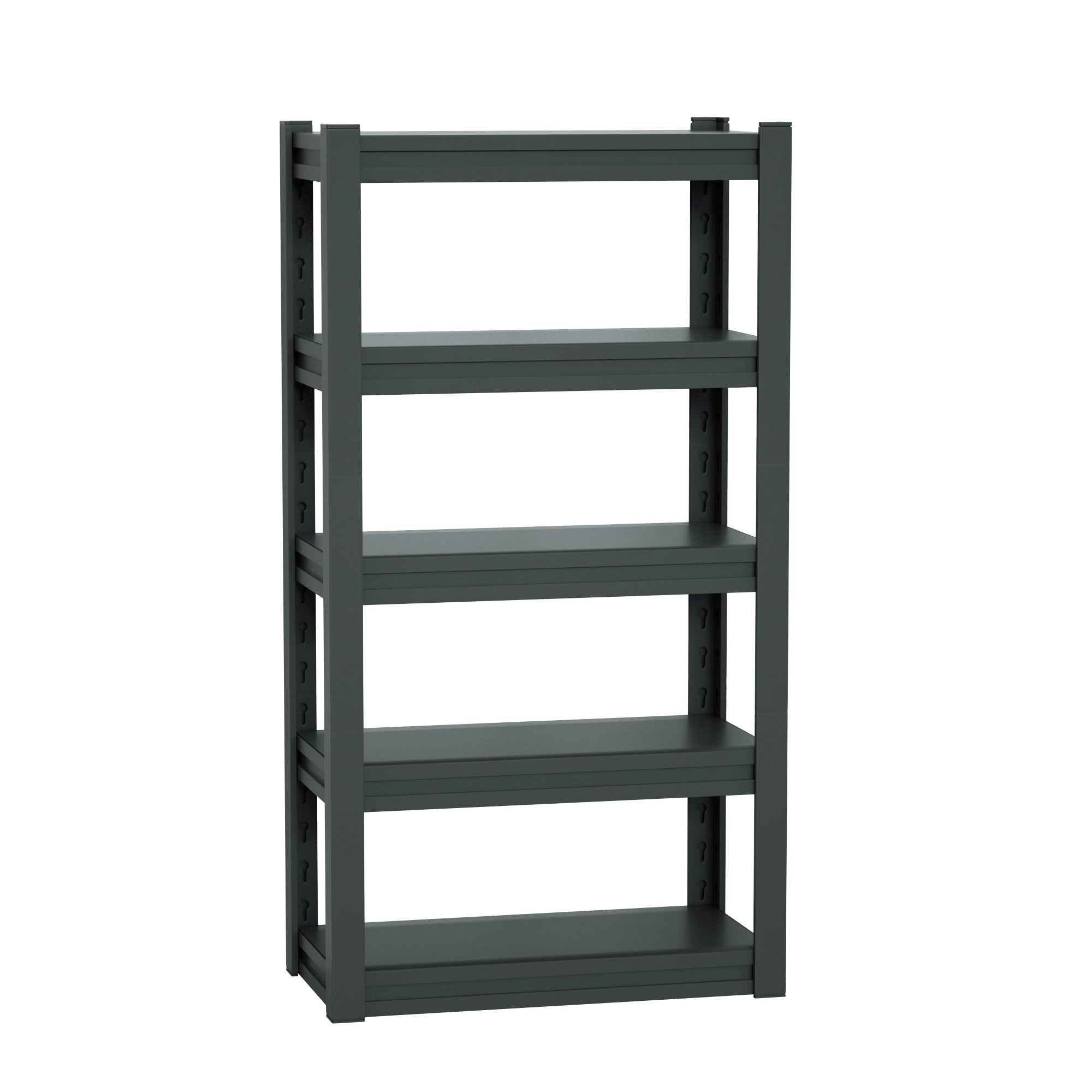 Estante iOffice de Almacenamiento, Acero, Color Negro 150 kg por Soporte. 183x100x50cm. IOFF-SR5B