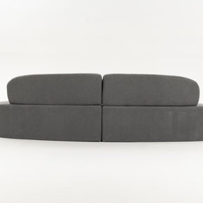 Sofá SIT Ovalia de alta densidad color beige, azul, cade / medidas 267 x 96 x 76 cm / SIT-OVALIA