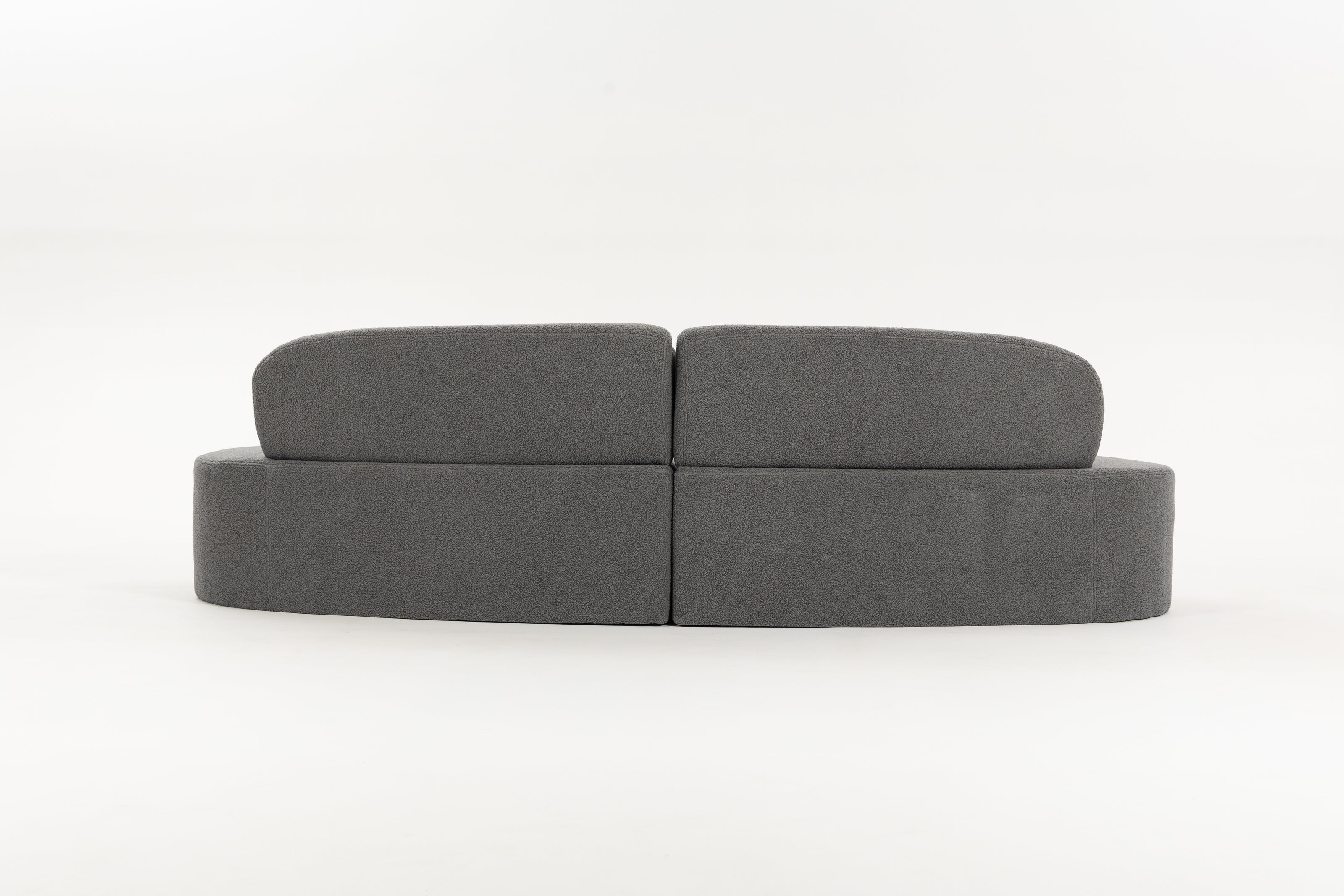 Sofá SIT Ovalia de alta densidad color beige, azul, cade / medidas 267 x 96 x 76 cm / SIT-OVALIA