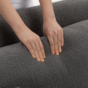 Sofá SIT Ovalia de alta densidad color beige, azul, cade / medidas 267 x 96 x 76 cm / SIT-OVALIA