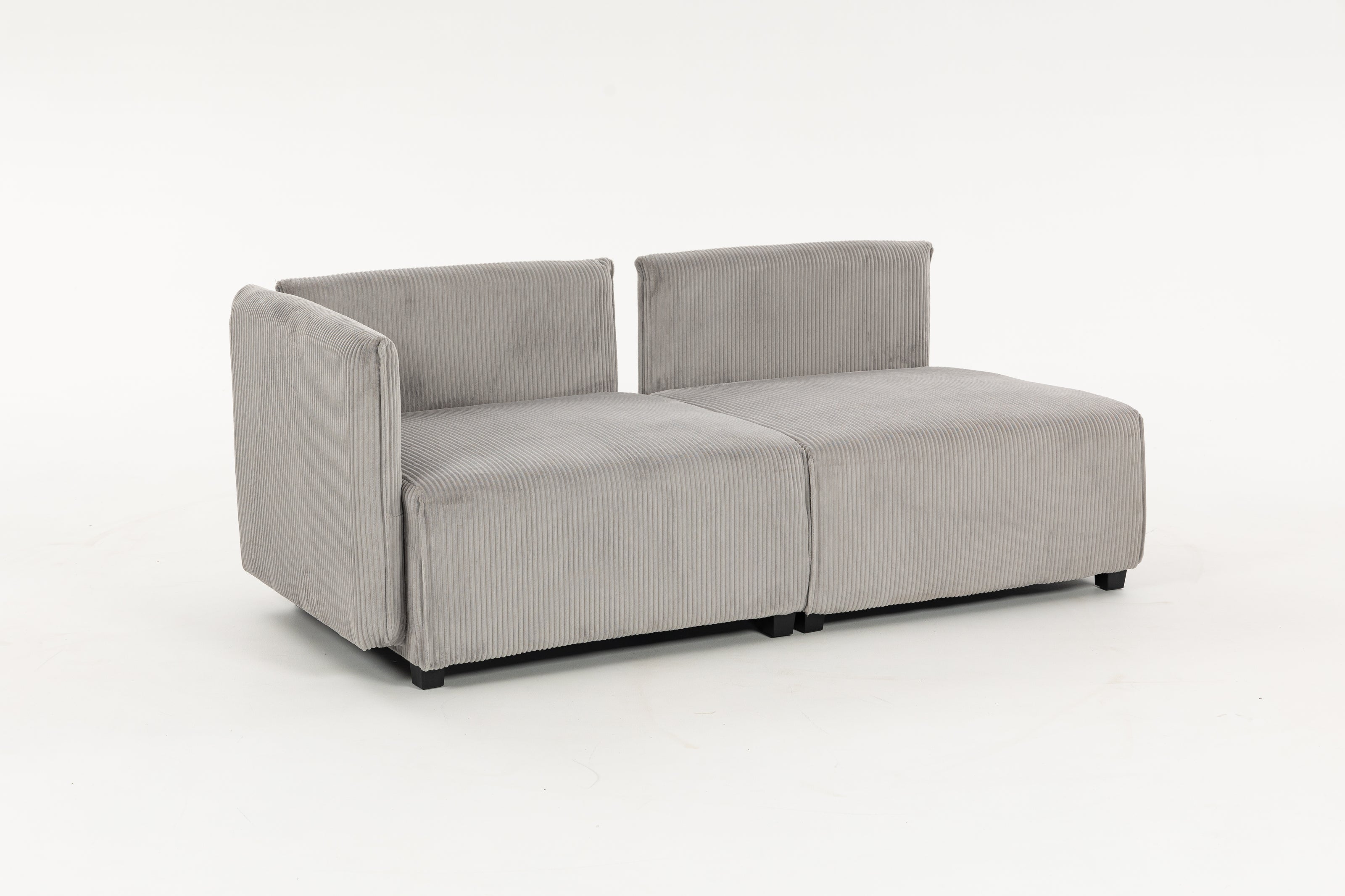 Sofá SIT Evana foam de alta densidad, colores beige, azul claro, gris claro / medidas 269 x 161 x 88 cm  / SIT-EVANA