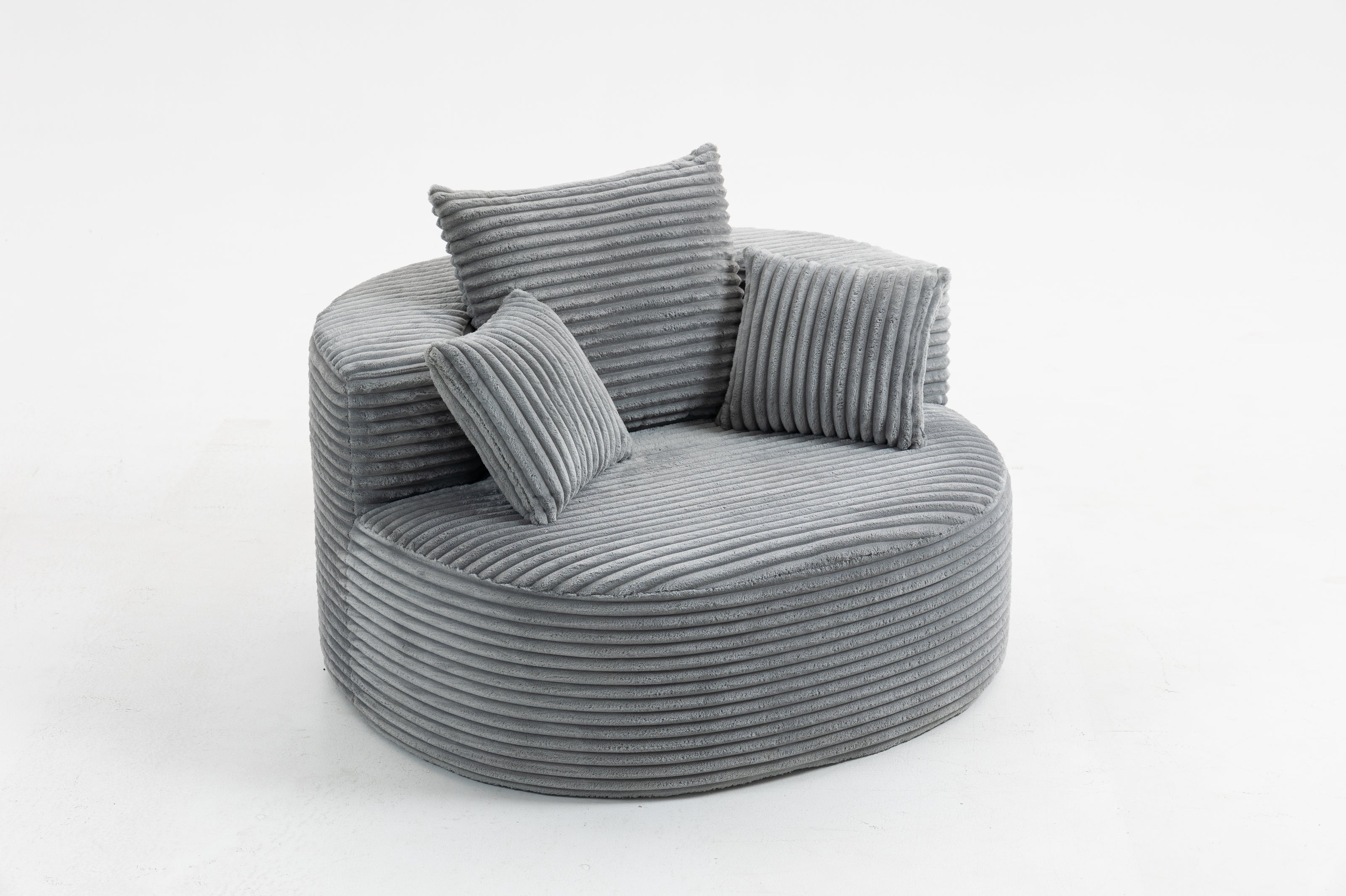 Sofá SIT Lumina individual foam de alta densidad color beige, gris, gris claro / 110 x 103 x 62.5 cm / SIT-LUMINA