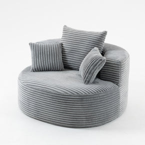 Sofá SIT Lumina individual foam de alta densidad color beige, gris, gris claro / 110 x 103 x 62.5 cm / SIT-LUMINA