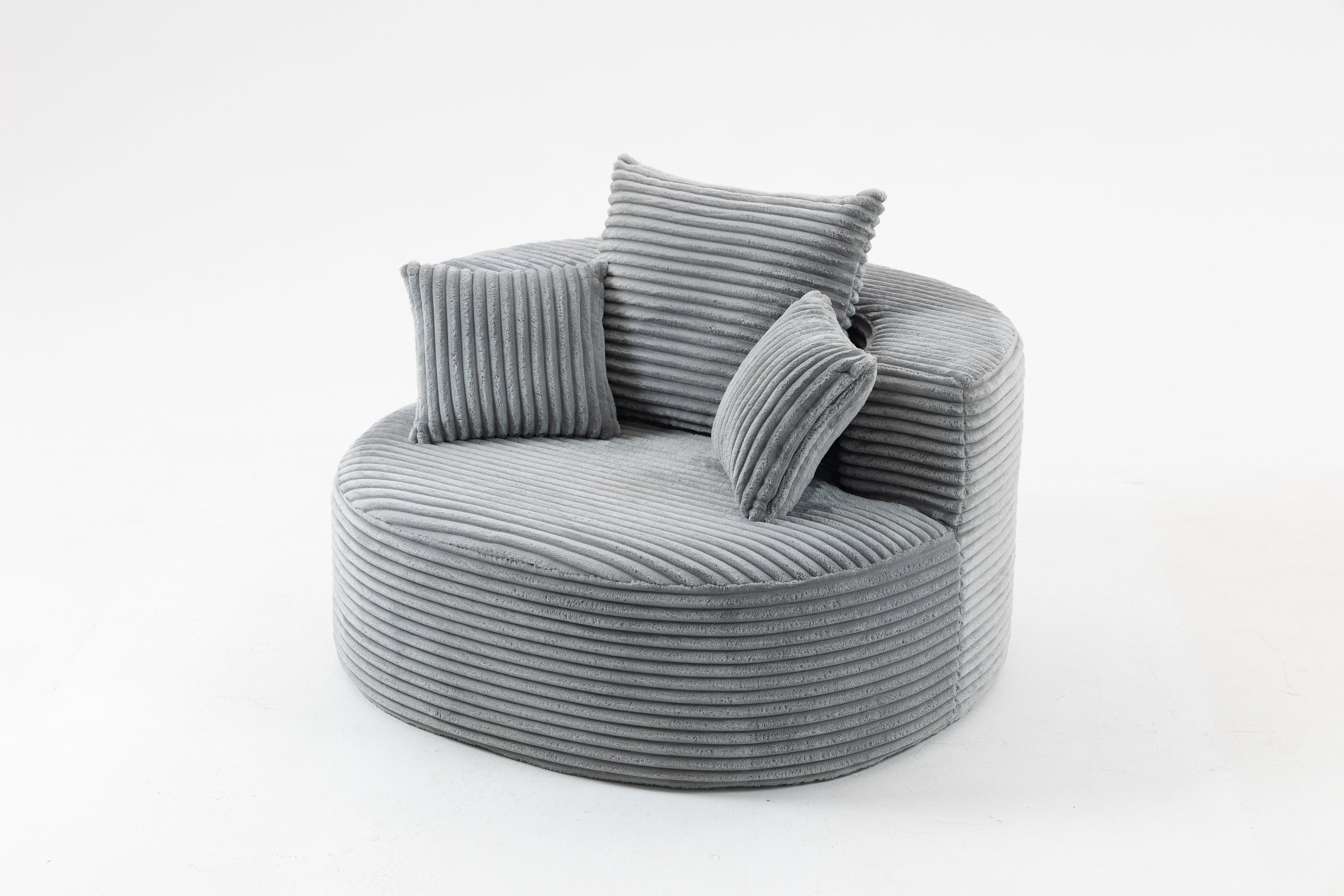 Sofá SIT Lumina individual foam de alta densidad color beige, gris, gris claro / 110 x 103 x 62.5 cm / SIT-LUMINA