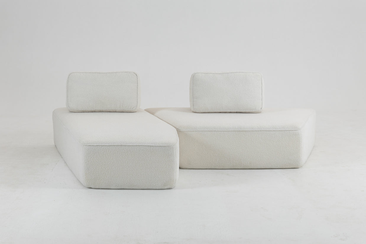 Sofá AURA comprimido con posibilidad de combinaciones, fabricado con espuma de alta densidad SIT-AURA