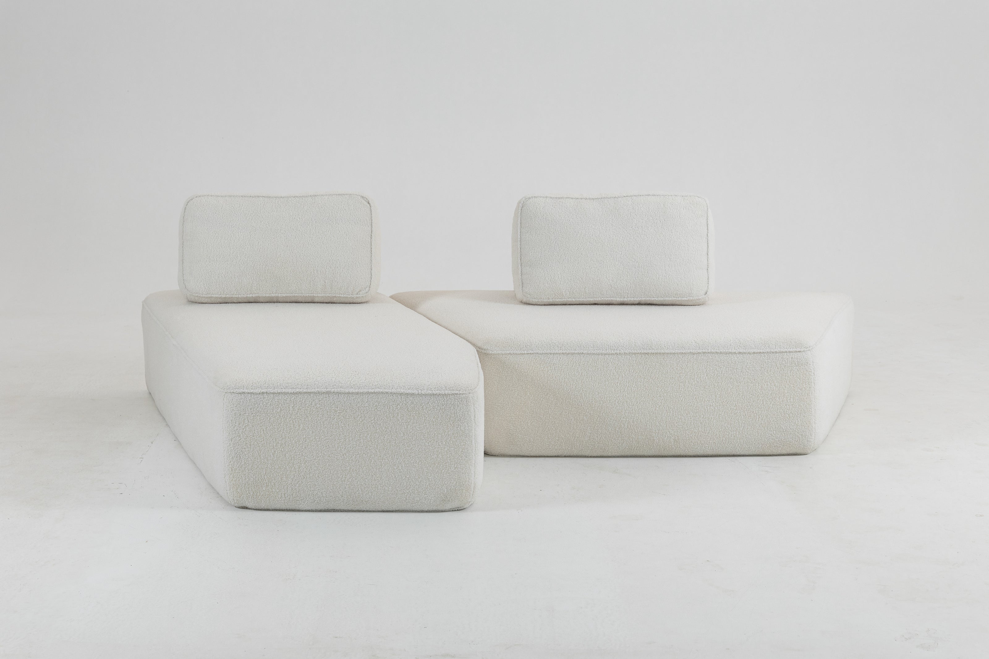 Sofá AURA comprimido con posibilidad de combinaciones, fabricado con espuma de alta densidad SIT-AURA