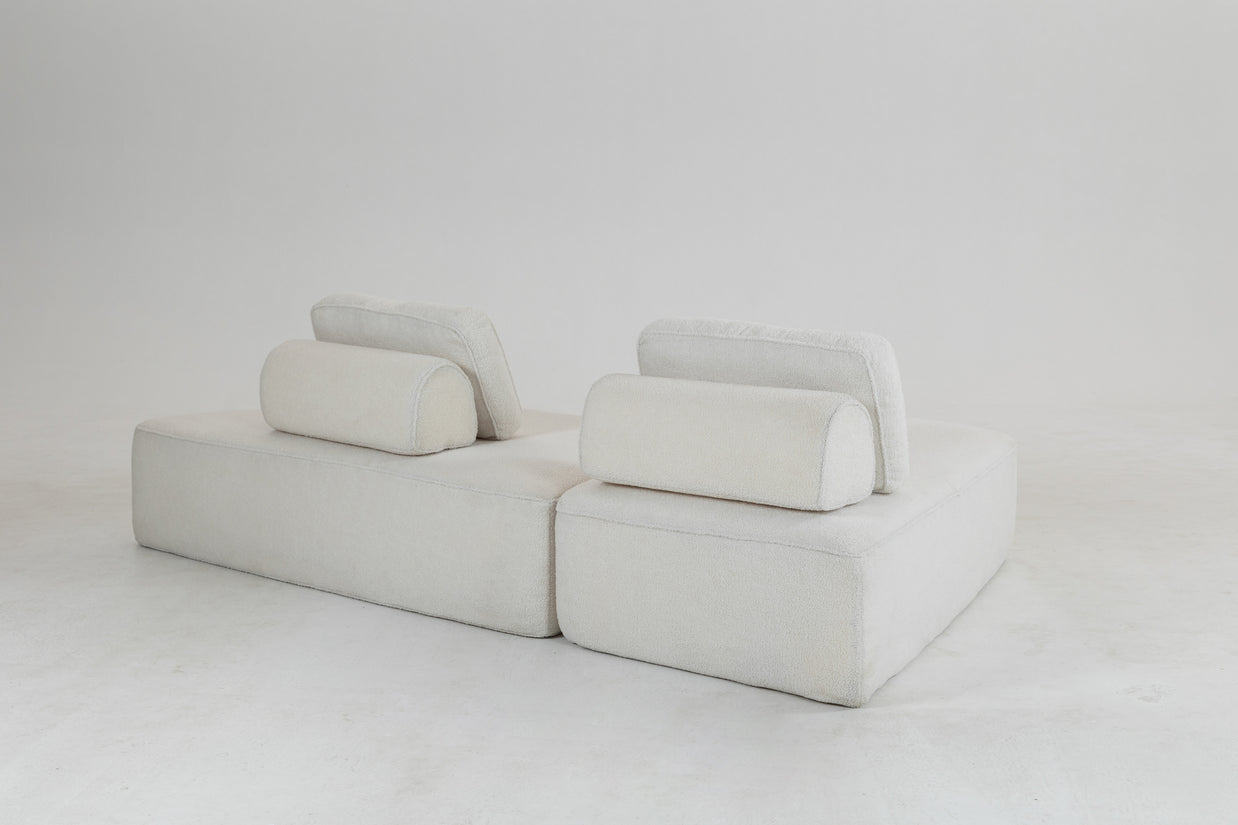 Sofá AURA comprimido con posibilidad de combinaciones, fabricado con espuma de alta densidad SIT-AURA