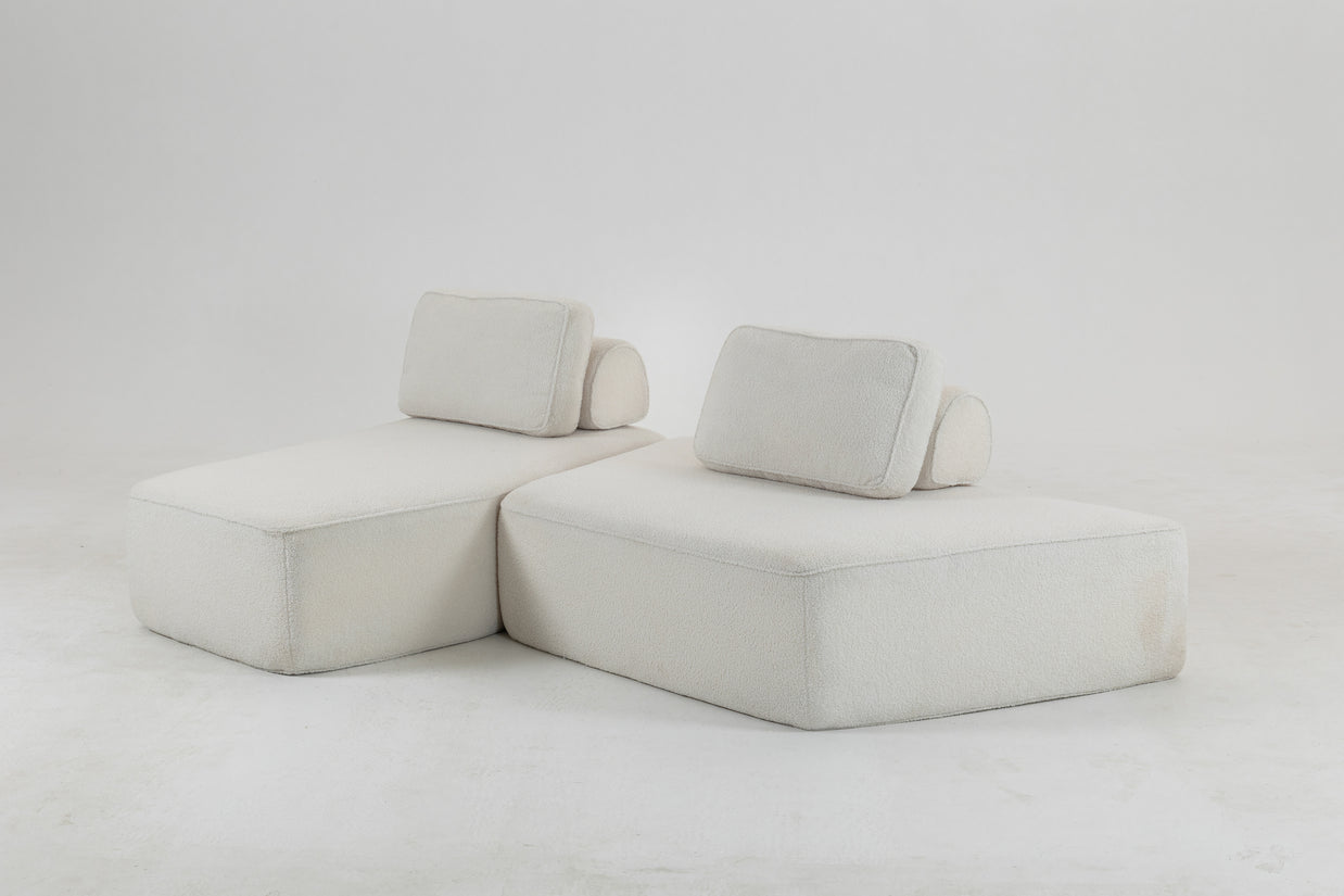 Sofá AURA comprimido con posibilidad de combinaciones, fabricado con espuma de alta densidad SIT-AURA