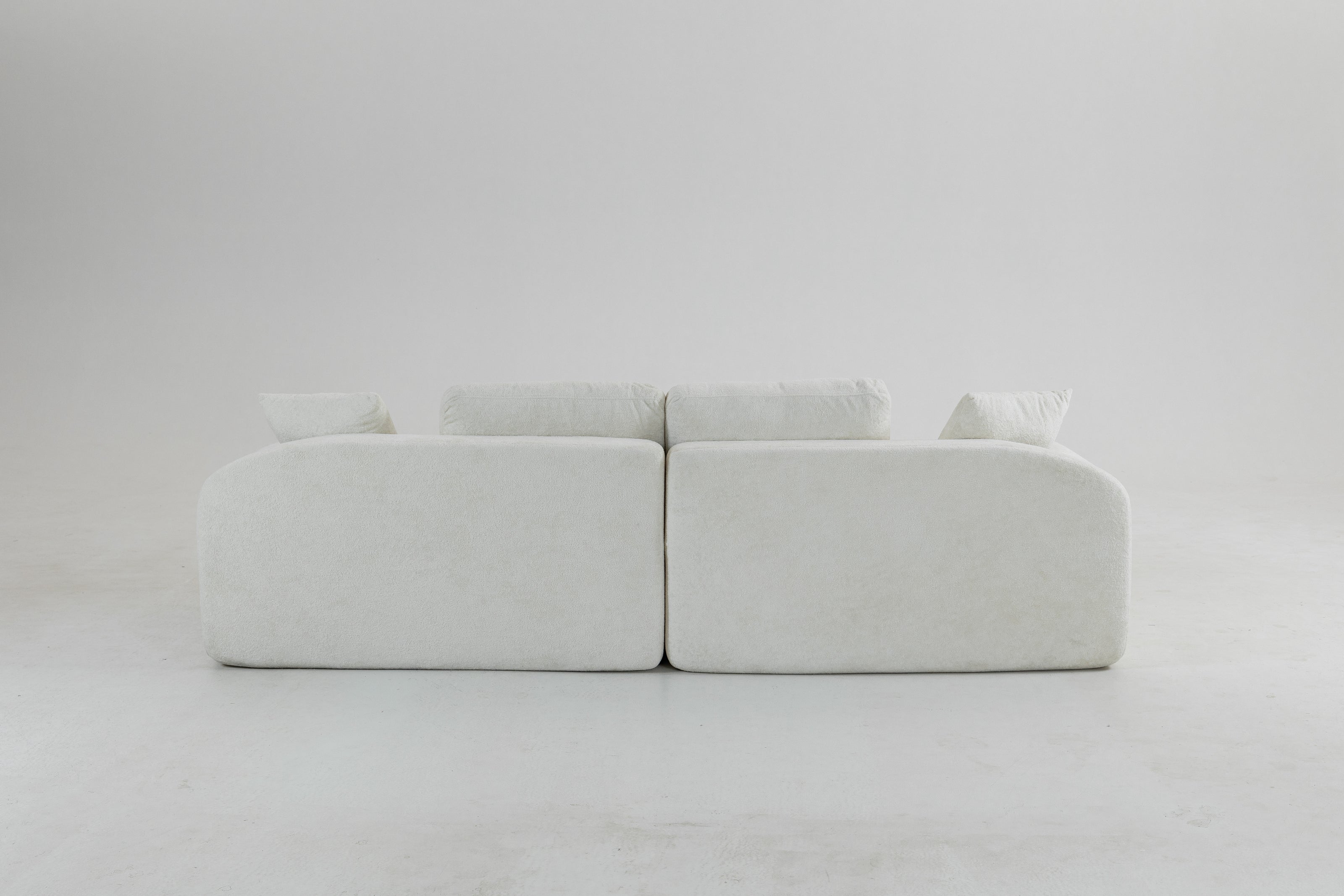 Sofá SIT Velora foam de alta densidad, colores café, gris oscuro o blanco gris / medidas 200 x 90 x 74 cm / SIT-VELORA