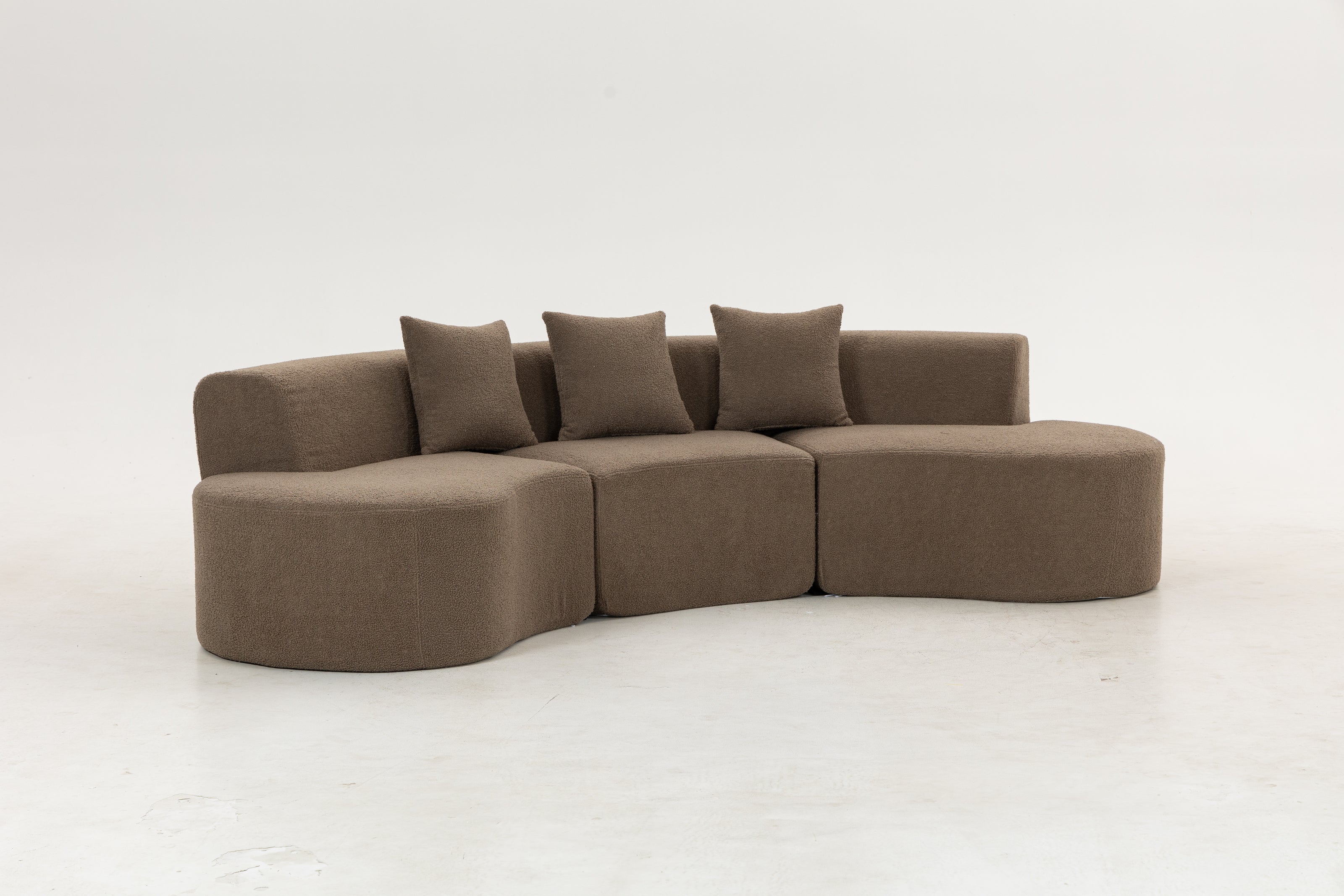 Sofá SIT Elisse foam de alta densidad color azul gris / medidas 284 x 133.5 x 68 cm SIT-ELISSE