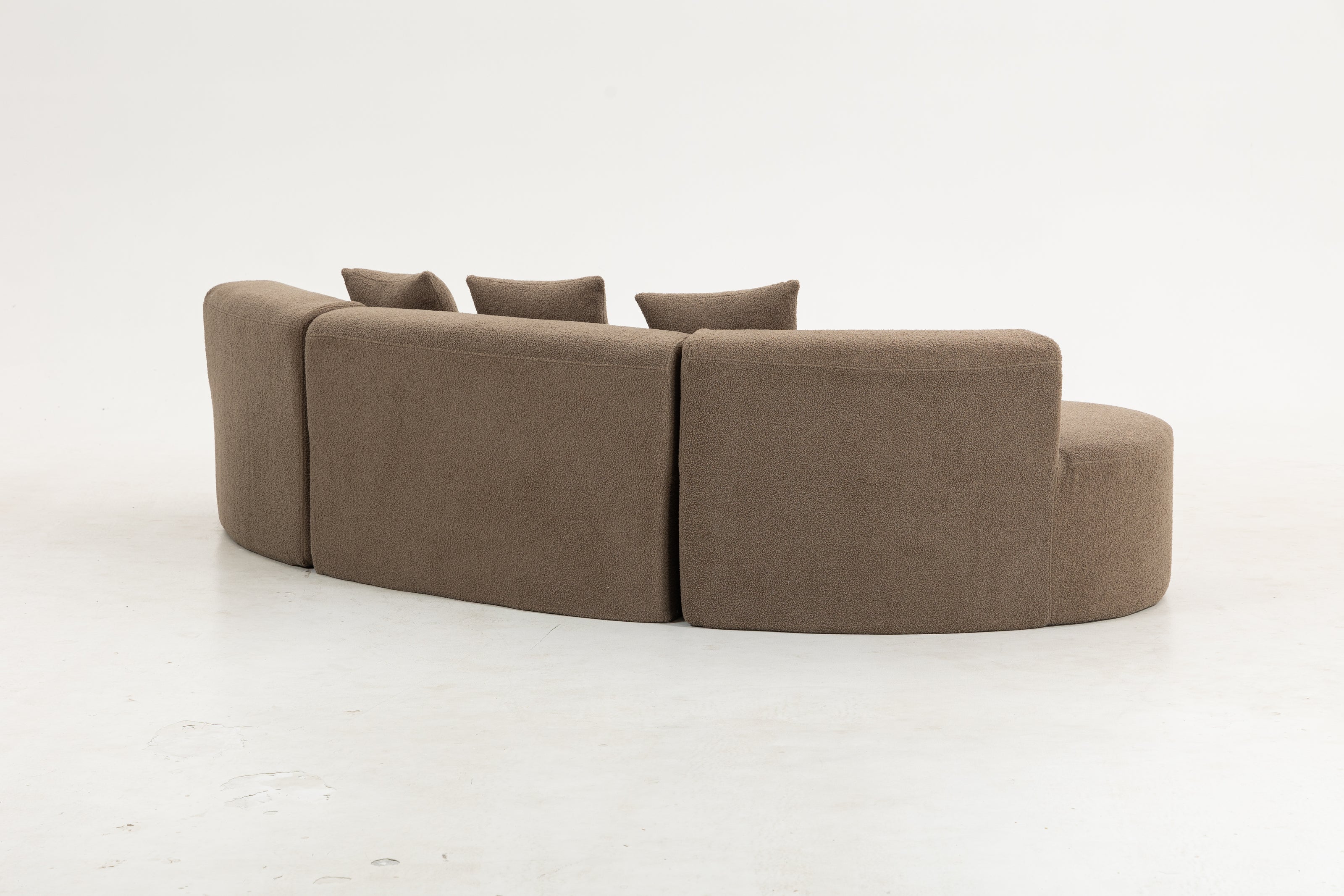 Sofá SIT Elisse foam de alta densidad color azul gris / medidas 284 x 133.5 x 68 cm SIT-ELISSE