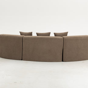 Sofá SIT Elisse foam de alta densidad color azul gris / medidas 284 x 133.5 x 68 cm SIT-ELISSE