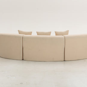 Sofá SIT Elisse foam de alta densidad color azul gris / medidas 284 x 133.5 x 68 cm SIT-ELISSE