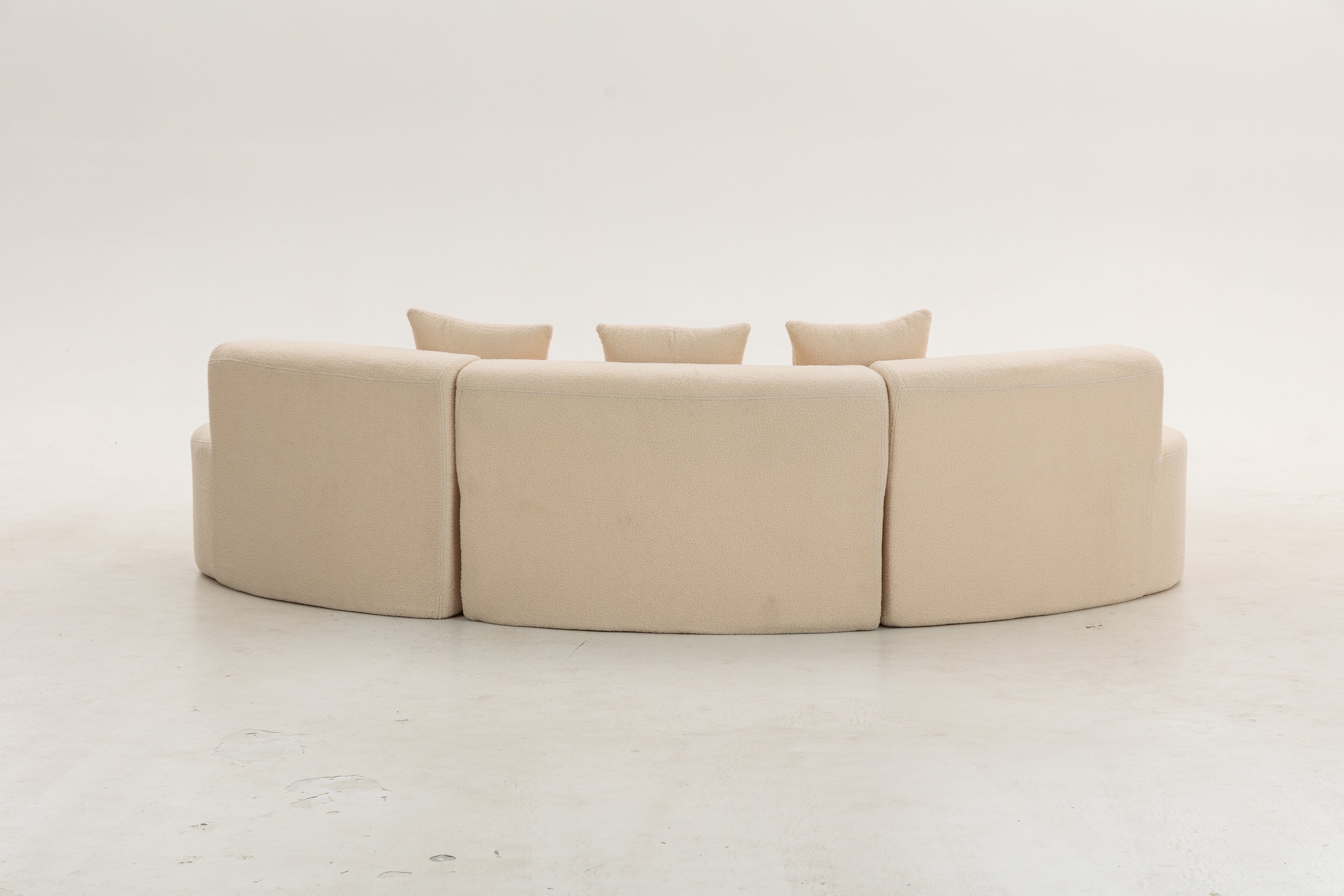 Sofá SIT Elisse foam de alta densidad color azul gris / medidas 284 x 133.5 x 68 cm SIT-ELISSE