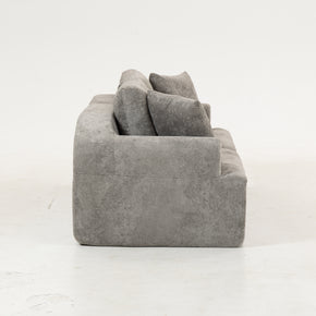 Sofá SIT Velora foam de alta densidad, colores café, gris oscuro o blanco gris / medidas 200 x 90 x 74 cm / SIT-VELORA