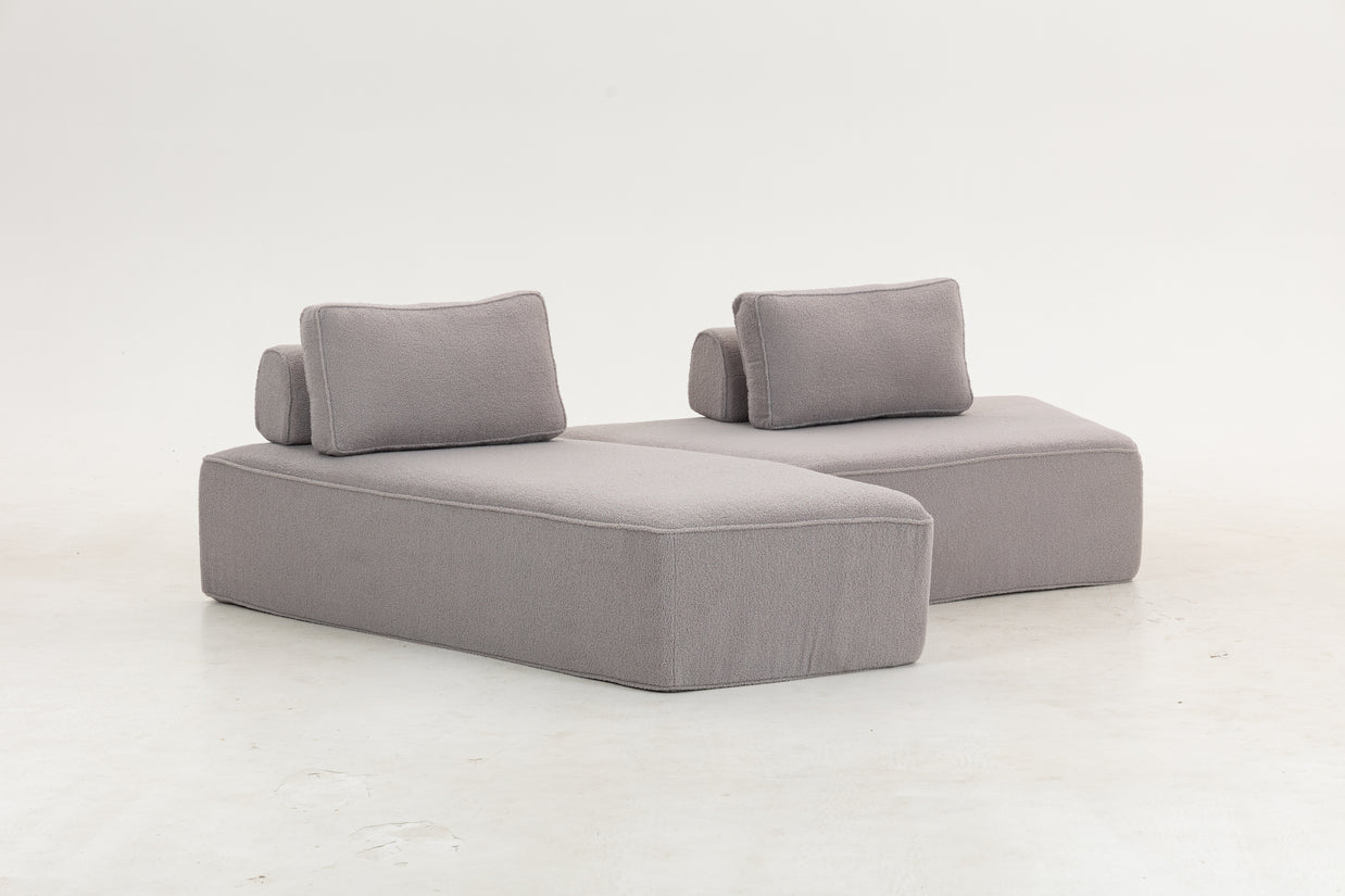 Sofá AURA comprimido con posibilidad de combinaciones, fabricado con espuma de alta densidad SIT-AURA