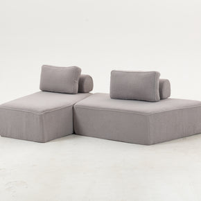 Sofá AURA comprimido con posibilidad de combinaciones, fabricado con espuma de alta densidad SIT-AURA