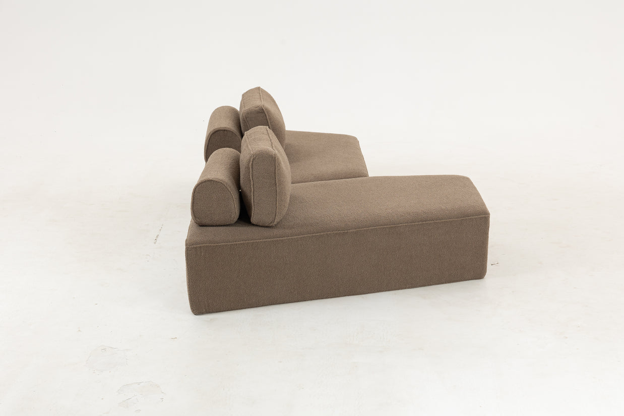 Sofá AURA comprimido con posibilidad de combinaciones, fabricado con espuma de alta densidad SIT-AURA