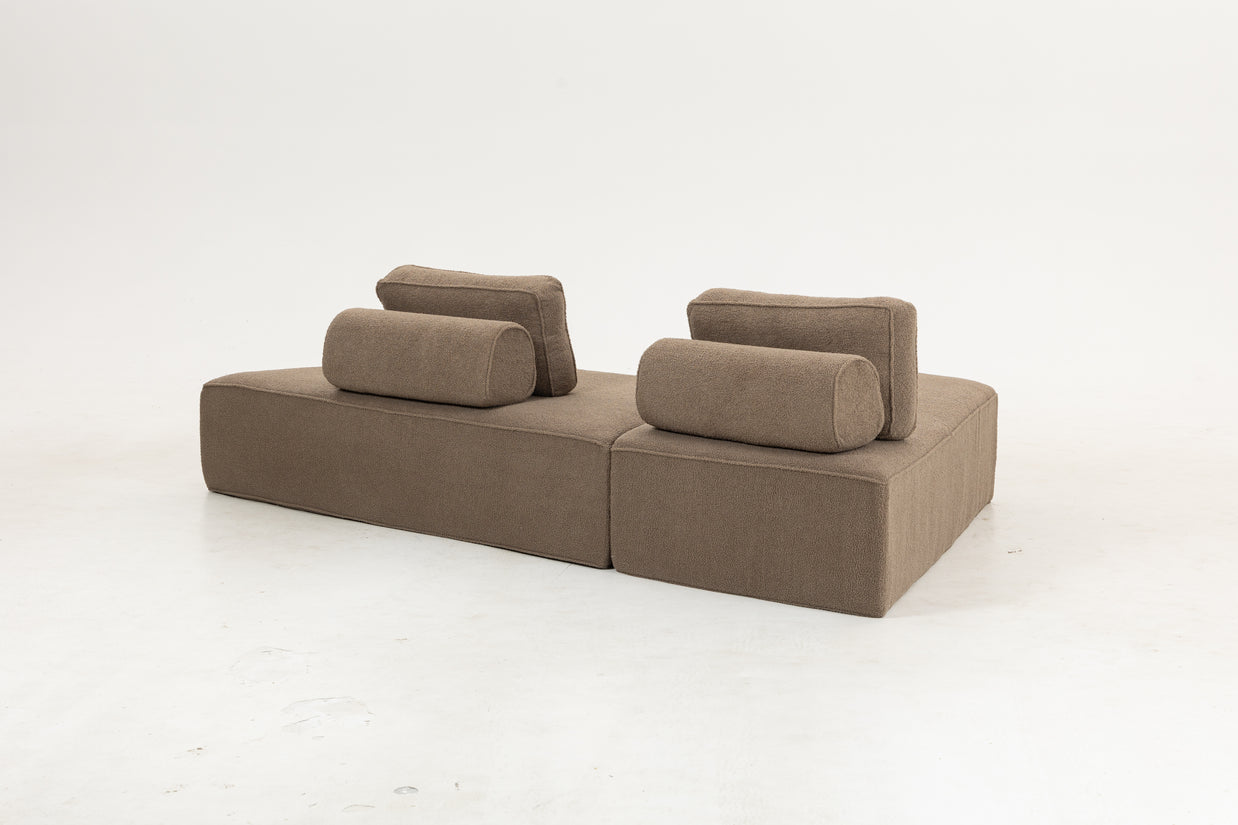 Sofá AURA comprimido con posibilidad de combinaciones, fabricado con espuma de alta densidad SIT-AURA